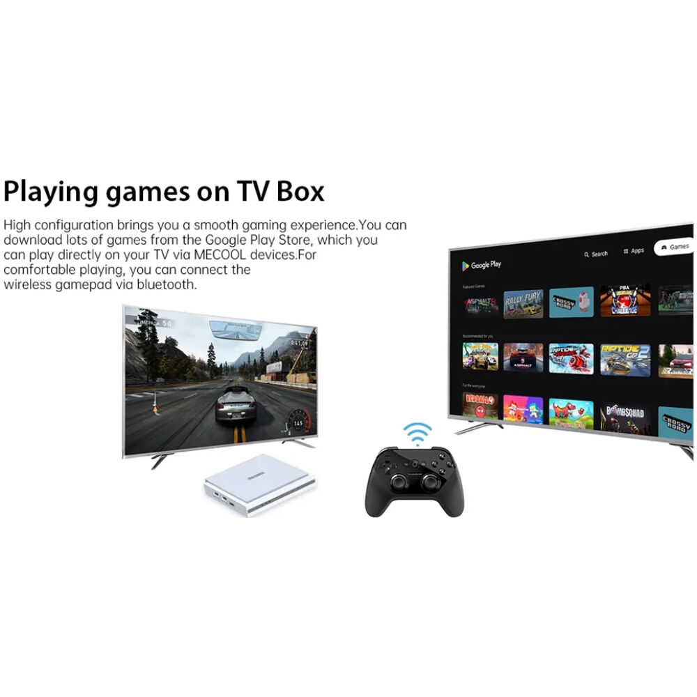 MECOOL TV Box KM2 Plus Deluxe, Google πιστοποίηση, 4K, WiFi, Android 11 - Image 12
