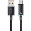 USAMS καλώδιο USB-C σε USB US-SJ658, 66W, 480Mbps, 1.2m, μαύρο