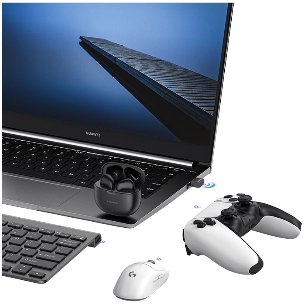 USAMS USB αντάπτορας Bluetooth 5.3 US-ZB285, μαύρος - Image 3