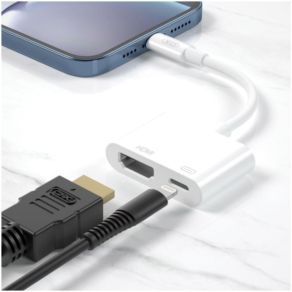 XO HUB005 HUB LIGHTNING ΣΕ HDMI 1080P - Image 4