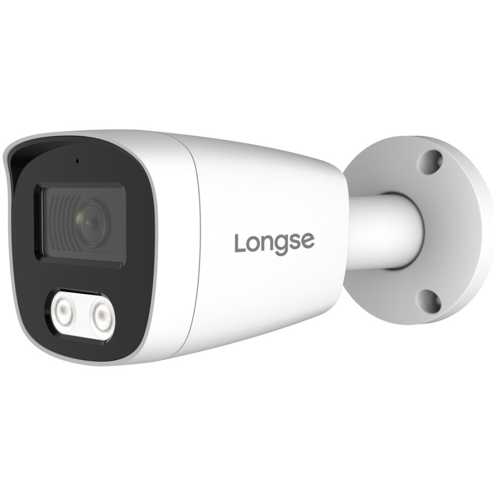 LONGSE IP κάμερα BMSCFG400 με μικρόφωνο, 2.8mm, 4MP, αδιάβροχη IP67, PoE