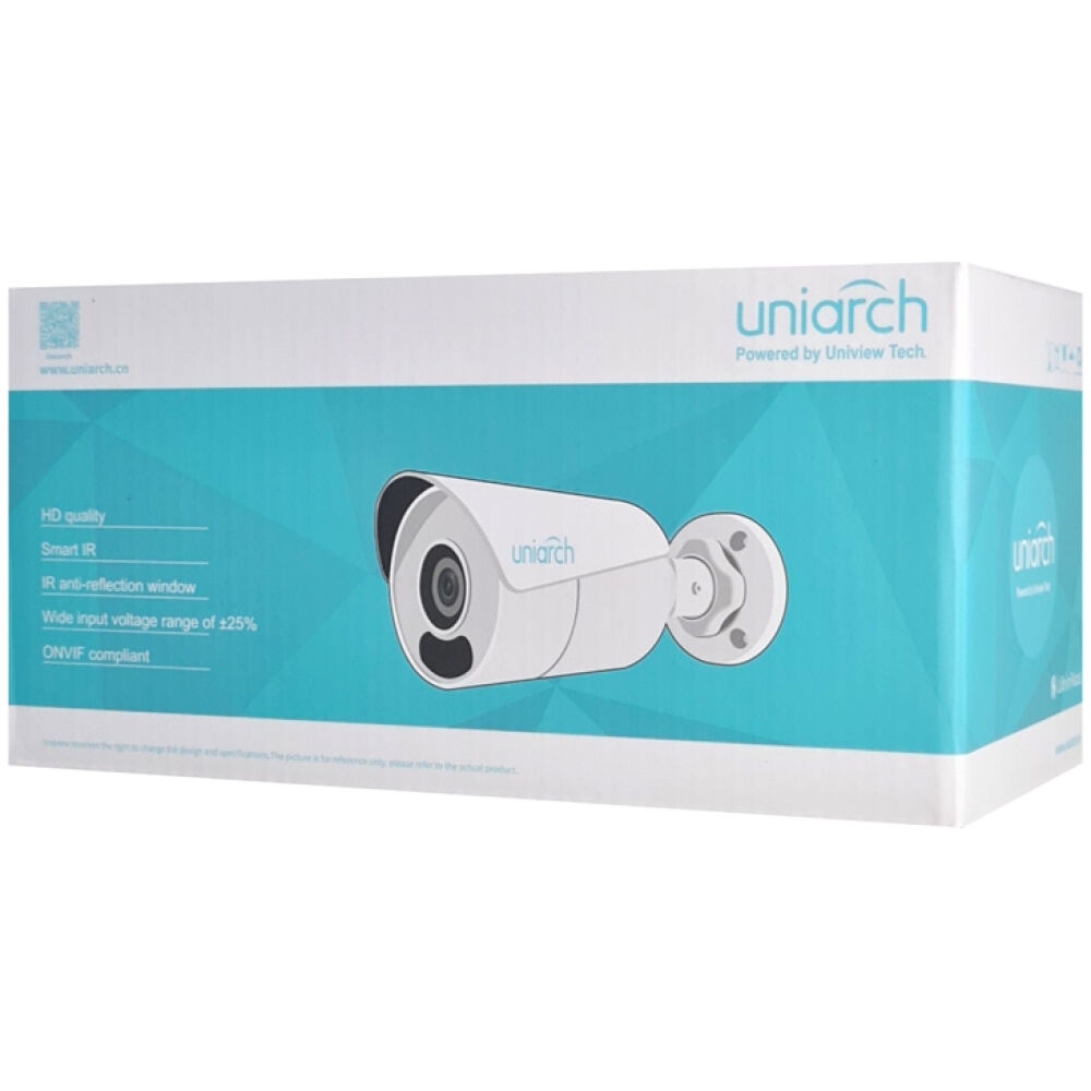 UNIARCH IP κάμερα IPC-B128-APF28KM, 2.8mm, 8MP, PoE, SD, IR 30m - Image 5