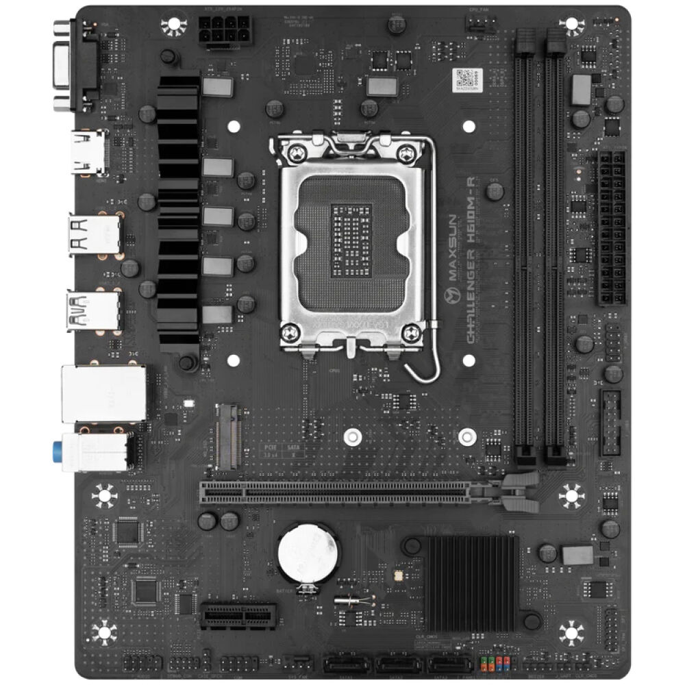 MAXSUN μητρική Challenger H610M-R V2, 2x DDR4, s1700, USB 3.2, 1G LAN, M-ATX - Image 3