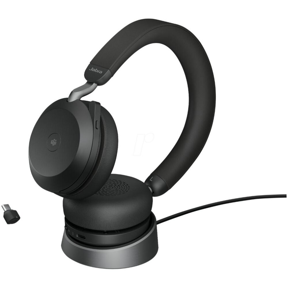 Jabra Evolve2 75 Headset On-Ear Bluetooth (27599-999-889) (JAB27599-999-889)
