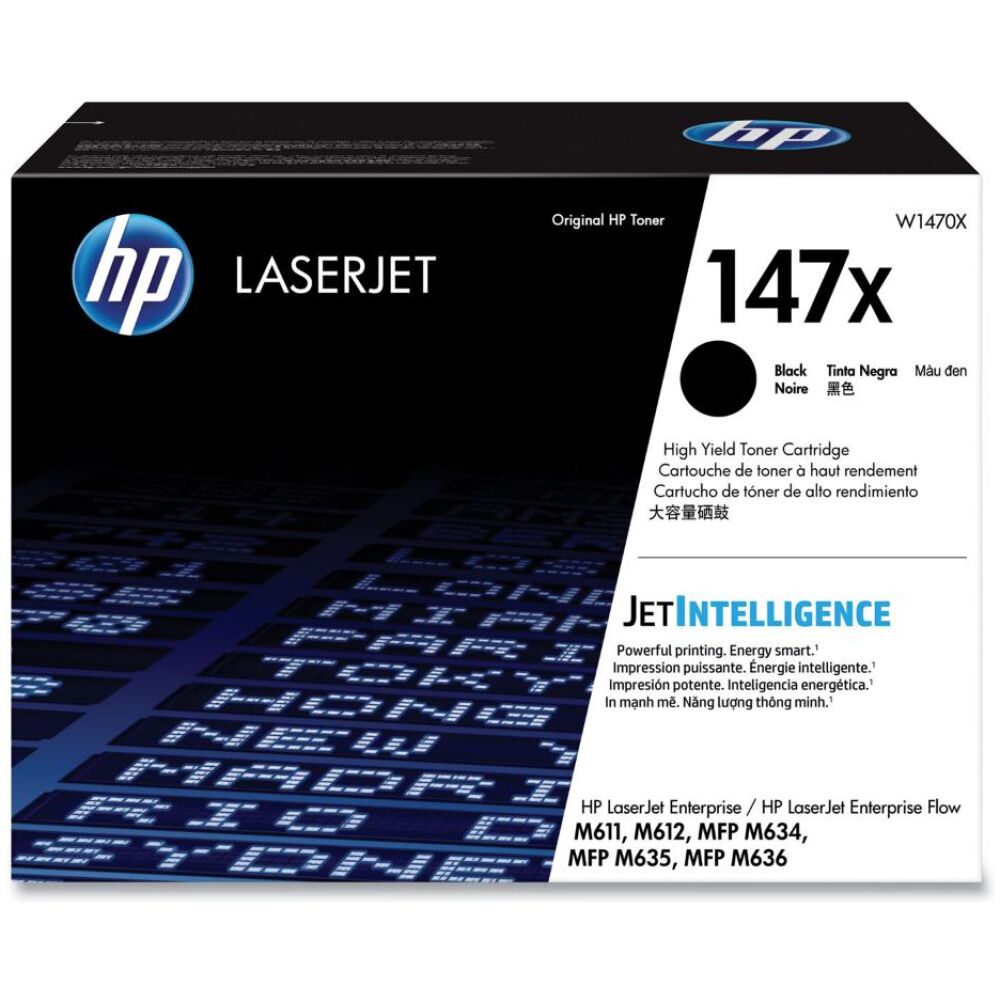 HP 147Y Black LaserJet Toner Cartridge (42k) (W1470Y) (HPW1470Y)
