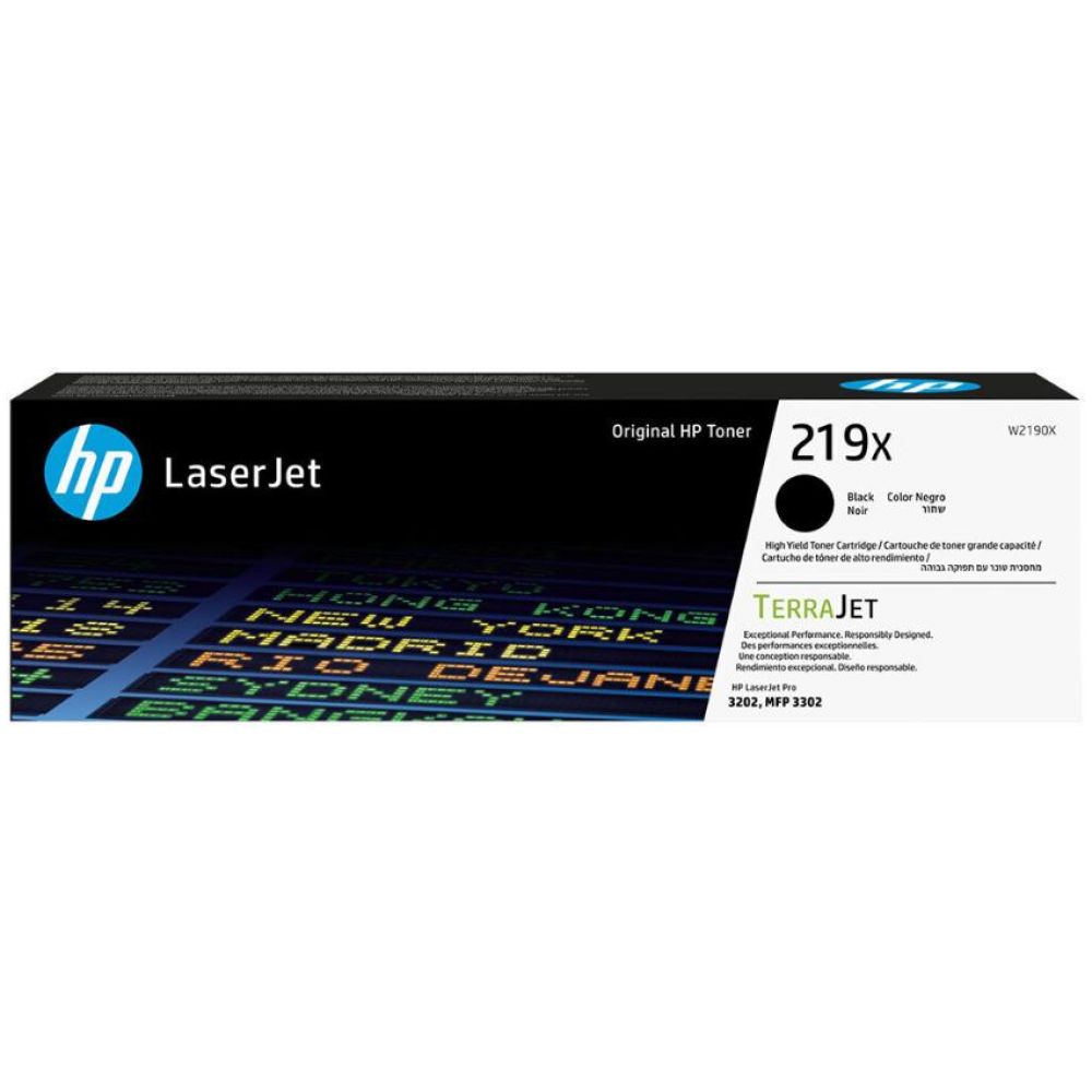 HP 219X Original LaserJet Toner Cartridge Cyan (W2190X) (HPW2190X)