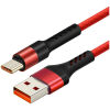 CABLETIME καλώδιο USB-C σε USB CT-PU32, 12W, 480Mbps, 1m, κόκκινο