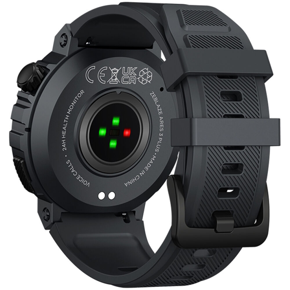 ZEBLAZE smartwatch Ares 3 Plus, heart rate, 1.43" AMOLED, IP68, μαύρο - Image 8