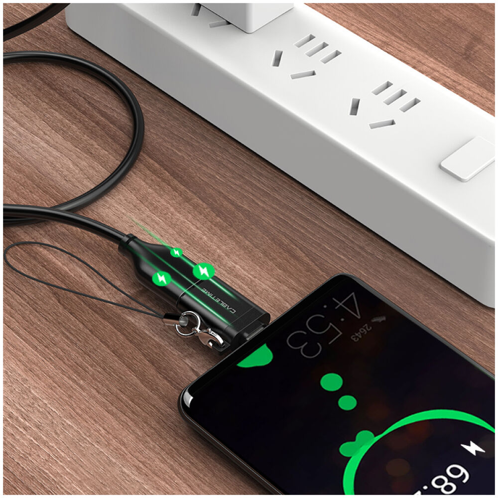 CABLETIME αντάπτορας USB-C σε USB CT-CMAF, 5Gbps, 10.5W, μαύρος - Image 3