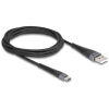 DELOCK καλώδιο USB σε USB-C 81122, 60W, 480Mbps, 2m, μαύρο - Image 2