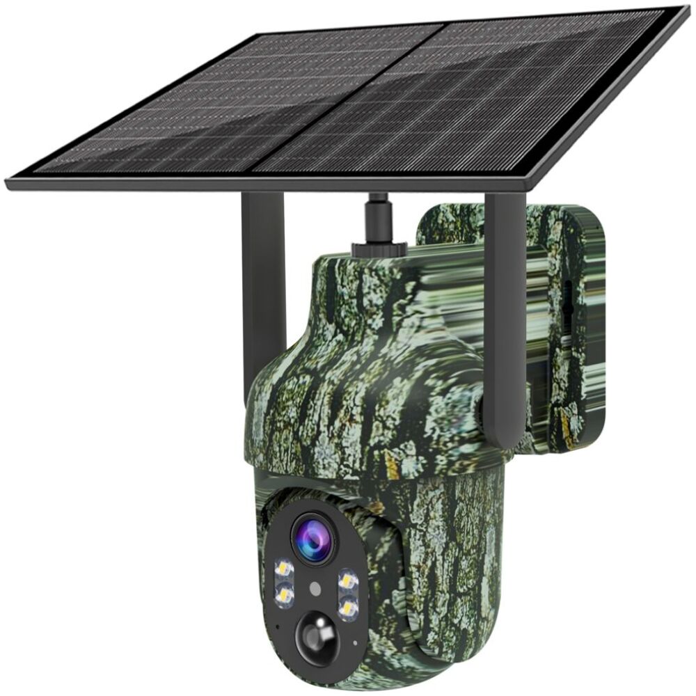 POWERTECH smart ηλιακή κάμερα κυνηγού PT-1318, 3MP, 4G, PTZ, SD, IP65