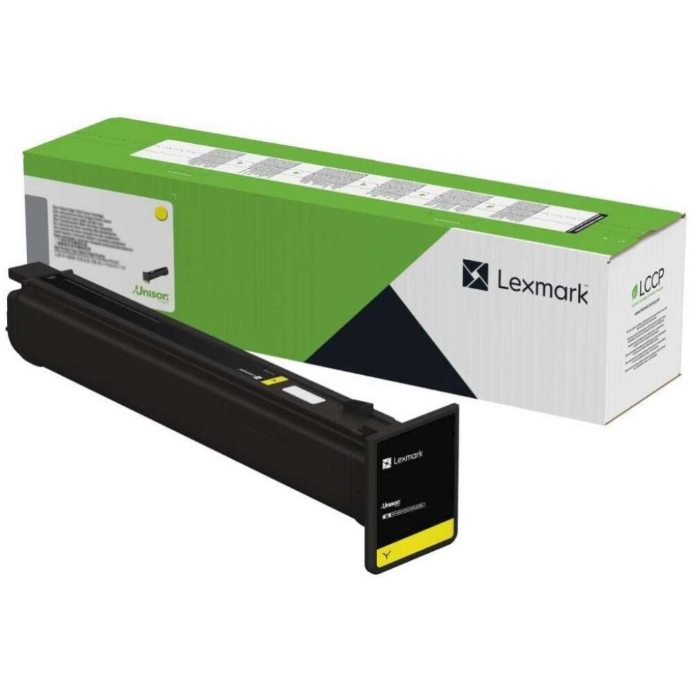 Lexmark Toner 46.9K Pages High Yield Return Progam Yellow for CS963, CX96x (77L2HY0) (LEX77L2HY0)
