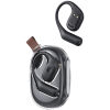 USAMS earphones με θήκη φόρτισης UG26, OWS, Φ14.2mm, 50/300mAh, μαύρα
