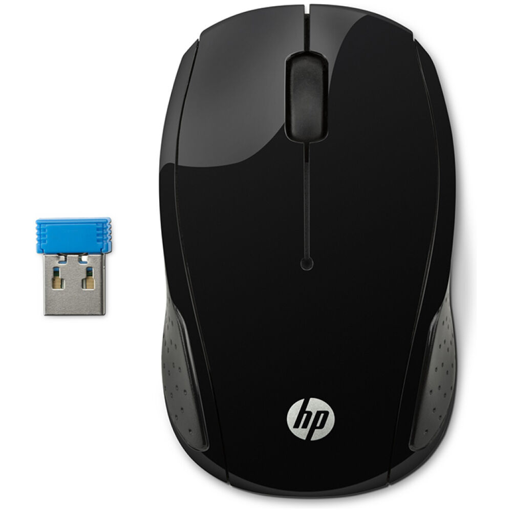 HP 200 Black Wireless Mouse