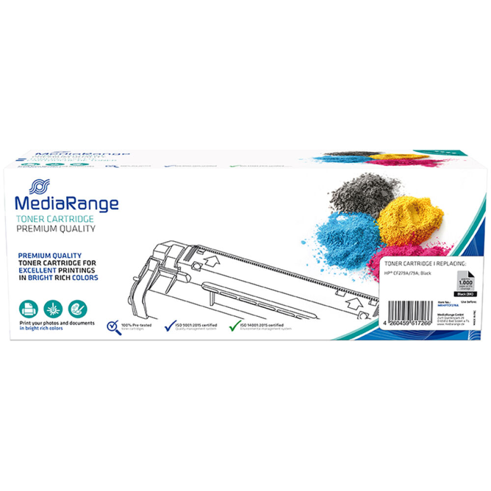 Toner MEDIARANGE Συμβατό για Εκτυπωτές HP (Black) (CF279A/79A) (MRHPTCF279A)