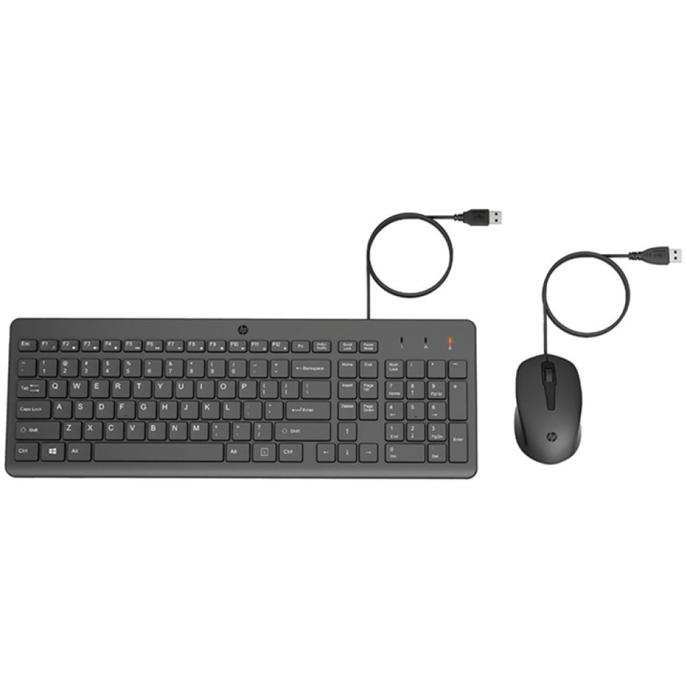 HP 150 Wired Mouse and Keyboard GR (240J7AA) (HP240J7AA)