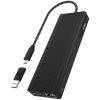 RaidSonic ICY BOX USB-C Docking Station με HDMI/DisplayPort 4K PD Ethernet και σύνδεση 2 Οθονών Μαύρο (IB-DK4080AC) (RSCIB-DK4080AC)
