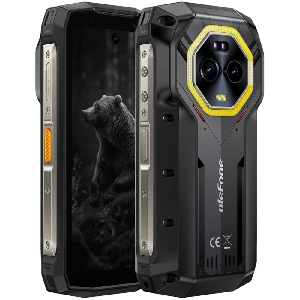 ULEFONE smartphone Armor Mini 20, 4.7", 8/256GB, 4G, 6200mAh, IP68/IP69K, μαύρο