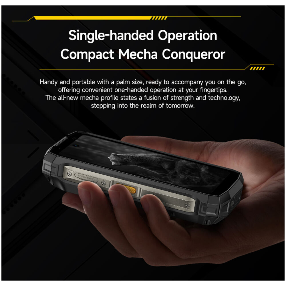 ULEFONE smartphone Armor Mini 20, 4.7", 8/256GB, 4G, 6200mAh, IP68/IP69K, μαύρο - Image 13