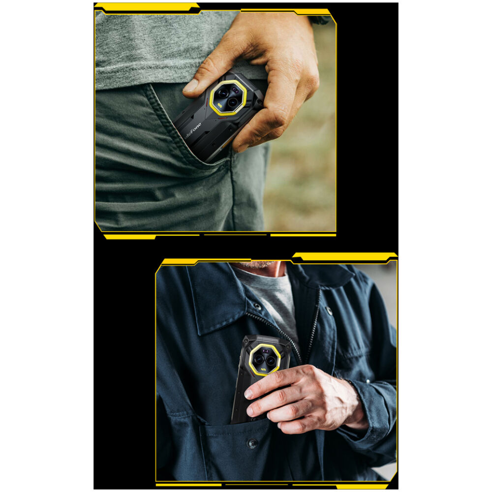 ULEFONE smartphone Armor Mini 20, 4.7", 8/256GB, 4G, 6200mAh, IP68/IP69K, μαύρο - Image 14