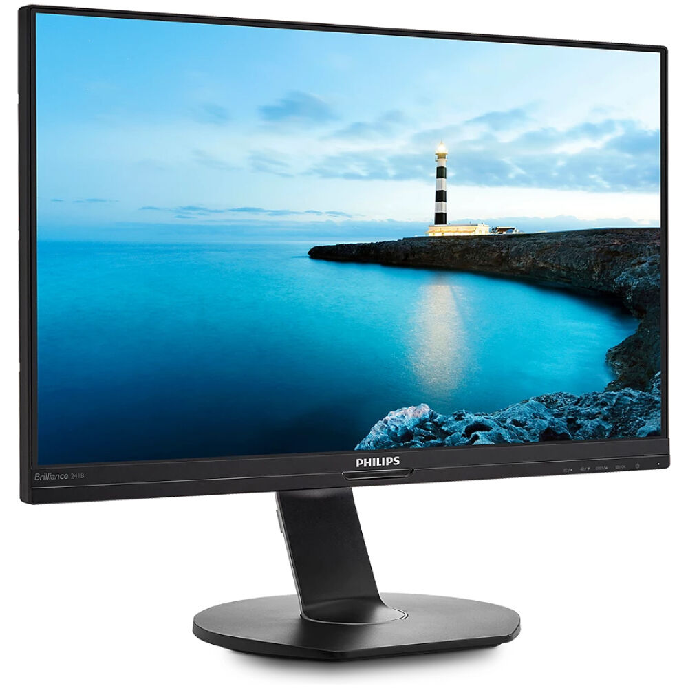 PHILIPS used οθόνη 241B7QUPEB IPS-LED, 23.6", 1920x1080, VGA, Grade B