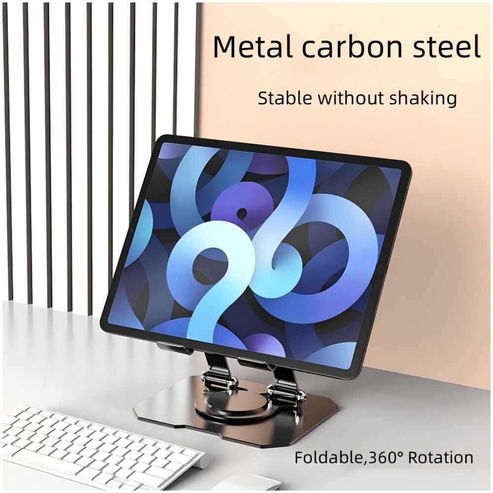 POWERTECH επιτραπέζια βάση για tablet PT-1355 έως 16", foldable, μαύρη - Image 2