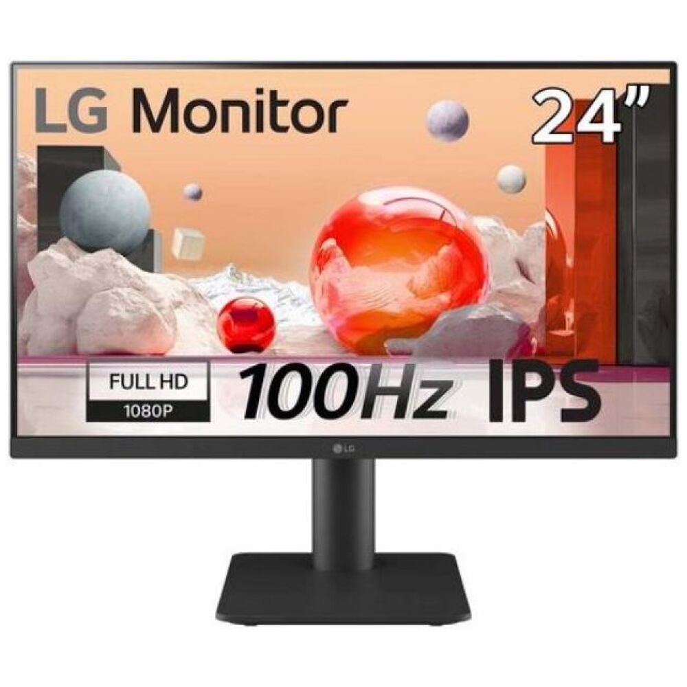 LG 24MS550-B IPS FHD Monitor 24" with speakers (24MS550-B.AEU) (LG24MS550-B)