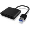 RaidSonic ICY BOX Card Reader USB 3.0 για SD/microSD/CompactFlash (IB-CR301-U3) (RSCIB-CR301-U3)