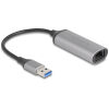 DELOCK αντάπτορας δικτύου 81571, USB, 5Gbps Ethernet, ασημί