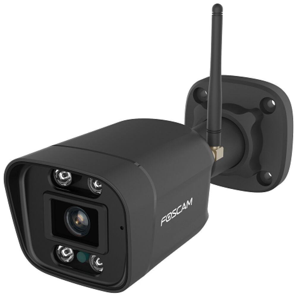 FOSCAM smart IP κάμερα V5P, 5MP 3K, 6x zoom, WiFi, IP66, Onvif, μαύρη