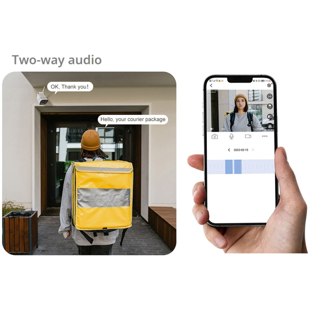 FOSCAM smart IP κάμερα V5P, 5MP 3K, 6x zoom, WiFi, IP66, Onvif, μαύρη - Image 5