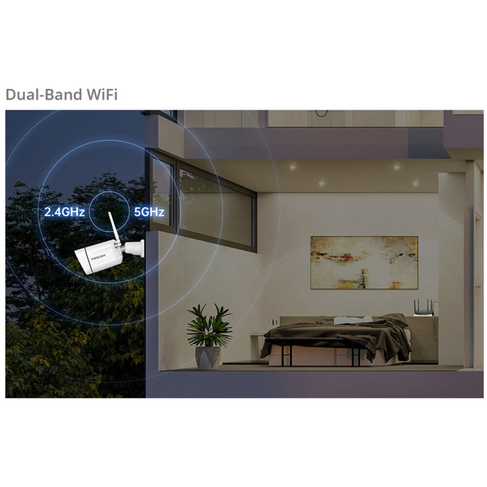 FOSCAM smart IP κάμερα V5P, 5MP 3K, 6x zoom, WiFi, IP66, Onvif, μαύρη - Image 7