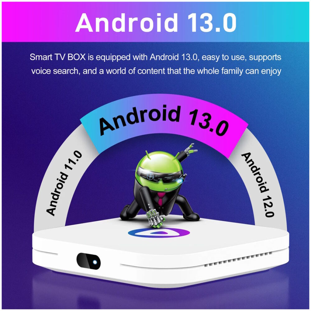 H96 TV Box Μ1, 8K, RK3528, 2/16GB, WiFi, Bluetooth, Android 13 - Image 3