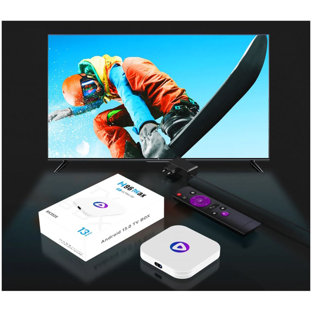 H96 TV Box Μ1, 8K, RK3528, 2/16GB, WiFi, Bluetooth, Android 13 - Image 6