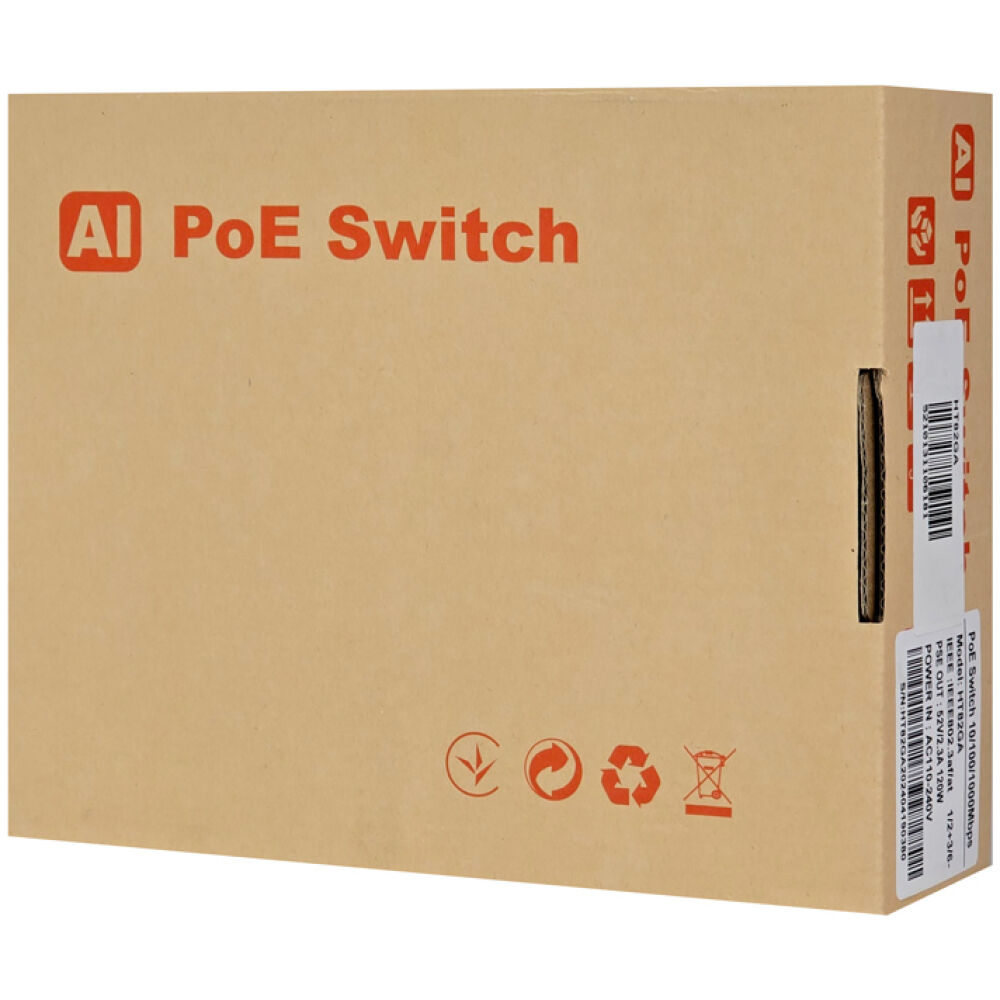 LONGSE PoE switch HT82GA με 8x LAN & 2x WAN θύρες, 10/100/1000Mbps - Image 3