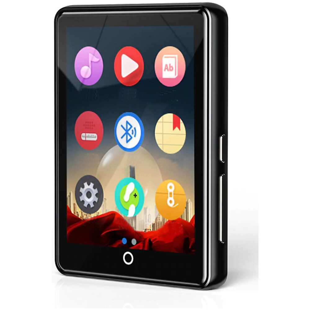 RUIZU MP3 player M7 με οθόνη αφής 2.8", 16GB, ελληνικό μενού, μαύρο