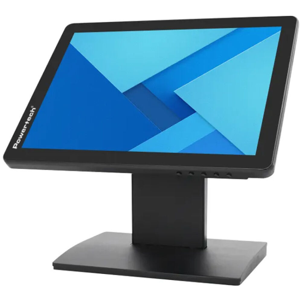 POWERTECH οθόνη αφής PT-1366, LED, 15" 1024x768, HDMI/VGA/USB, μαύρη - Image 3