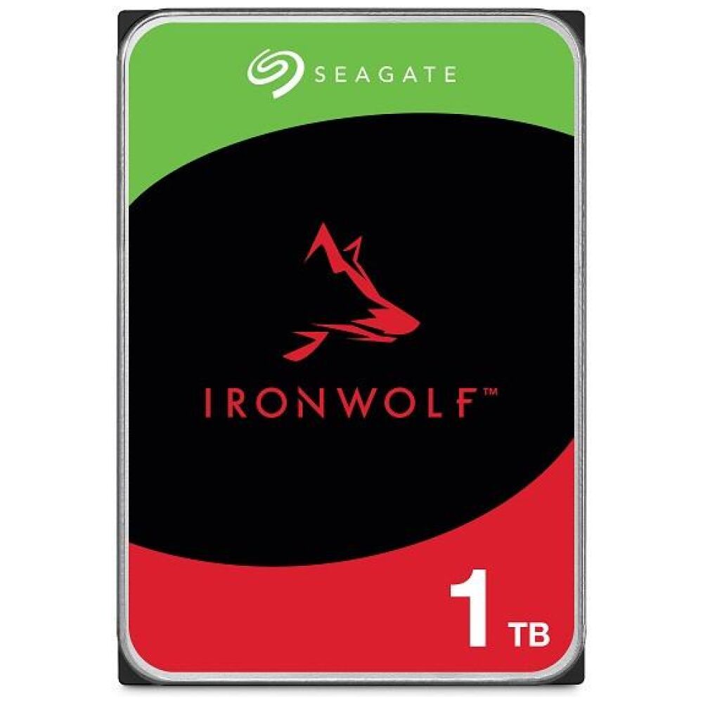 Seagate Ironwolf 1TB HDD Σκληρός Δίσκος 3.5" SATA III 5900rpm (ST1000VN008)