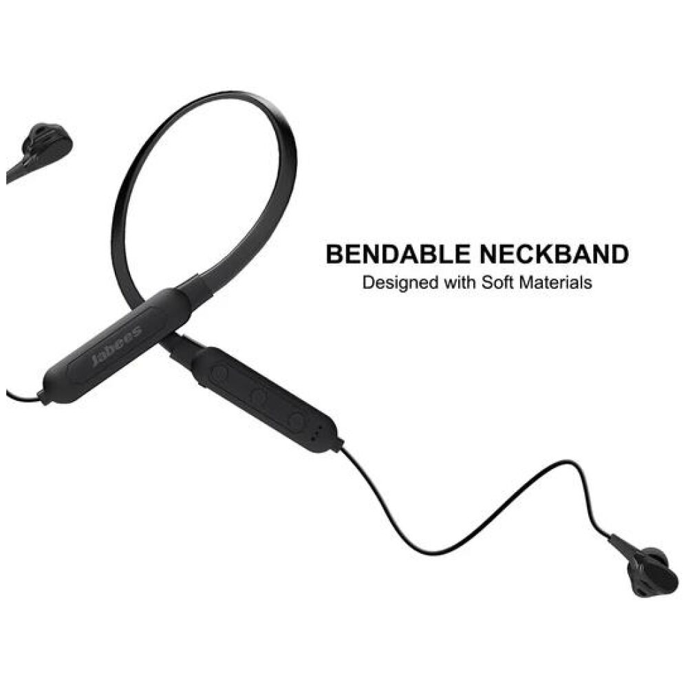 JABEES DUOBEES DUAL DRIVER BLUETOOTH NECKBAND HEADPHONES - Image 3