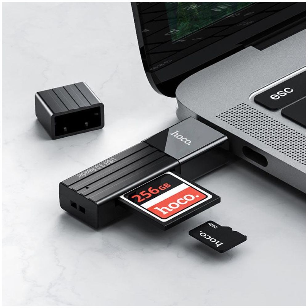 HOCO HB20 MINDFUL 2-IN-1CARD READER(USB3.0) - Image 2