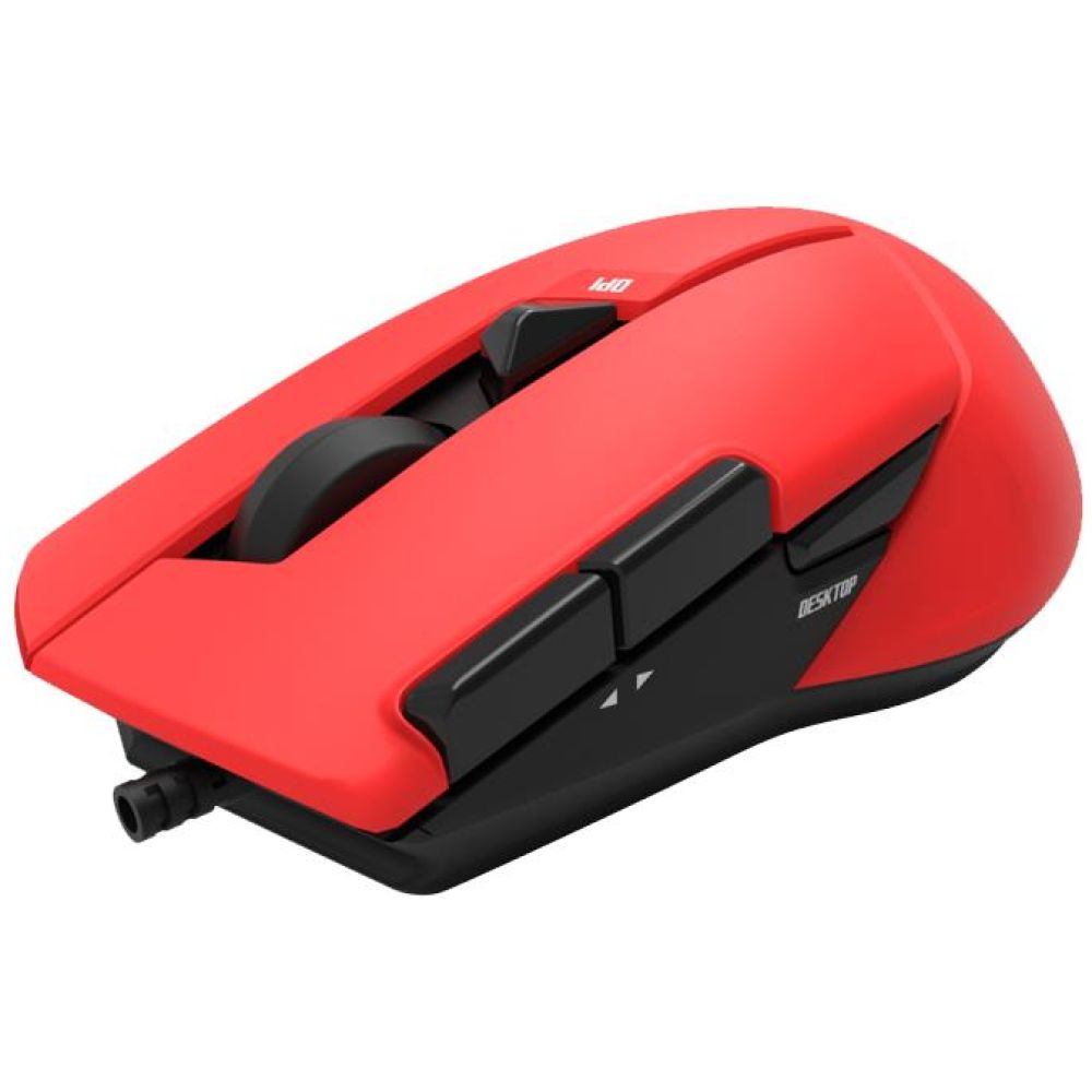 MARVO M428 ΕΝΣΥΡΜΑΤΟ GAMING ΠΟΝΤΙΚΙ, 4800DPI 7 ΠΡΟΓΡ. ΠΛΗΚΤΡΑ, ΚΟΚΚΙΝΟ - Image 3