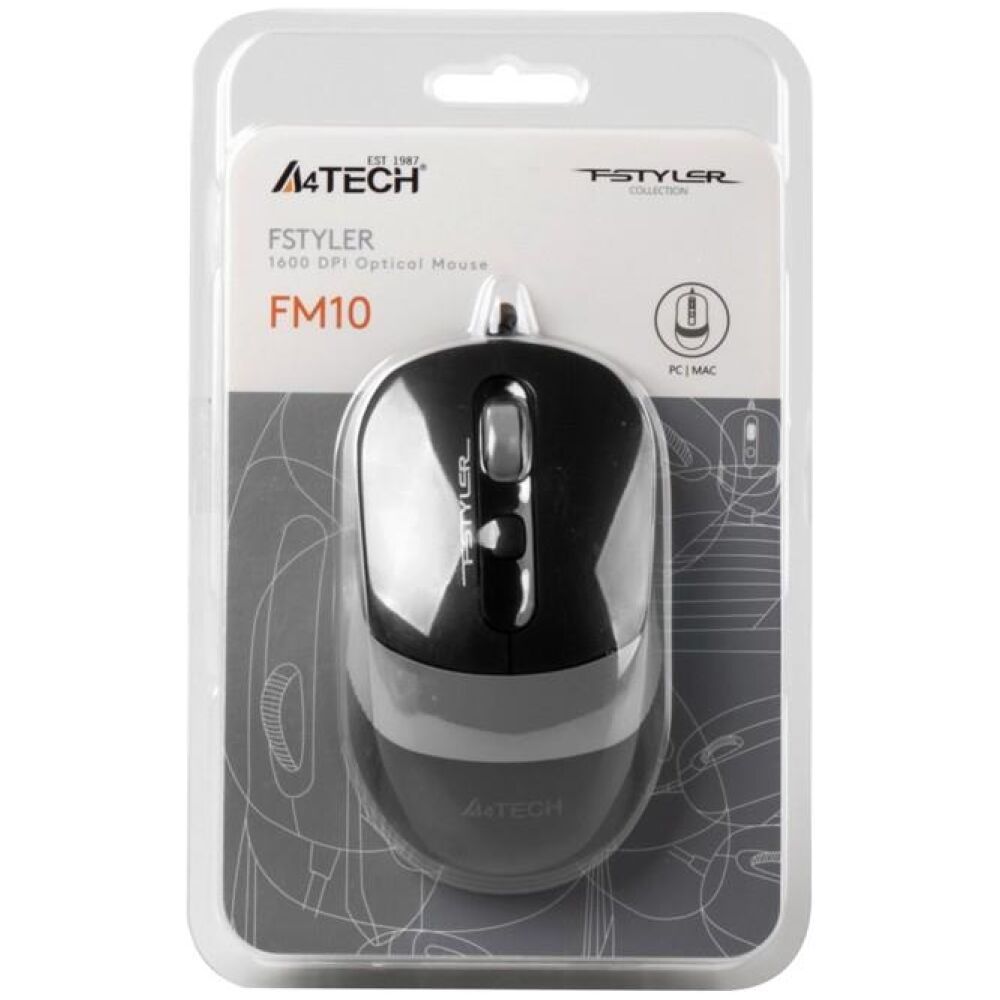 ΠΟΝΤΙΚΙ ΕΝΣΥΡΜΑΤΟ A4Tech (ΛΕΥΚΟ) 1600 DPI - Image 5