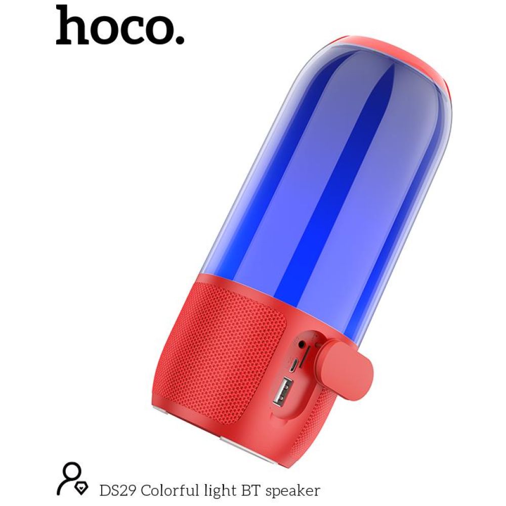 HOCO DS29 ΗΧΕΙΟ BLUETOOTH ΜΕ ΧΡΩΜΑΤΙΣΤΑ LED - Image 3