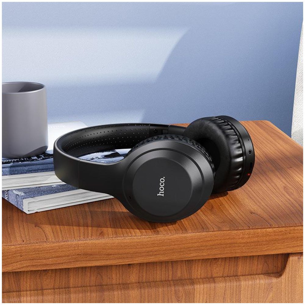 HOCO W30 FUN MOVE ΑΚΟΥΣΤΙΚΑ BLUETOOTH, ΜΑΥΡΟ - Image 4