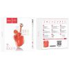 HOCO EW15 CLEAR EXPLORE EARPHONES ΜΕ ΒΑΣΗ ΦΟΡΤΙΣΗΣ, VIBRANT ORANGE