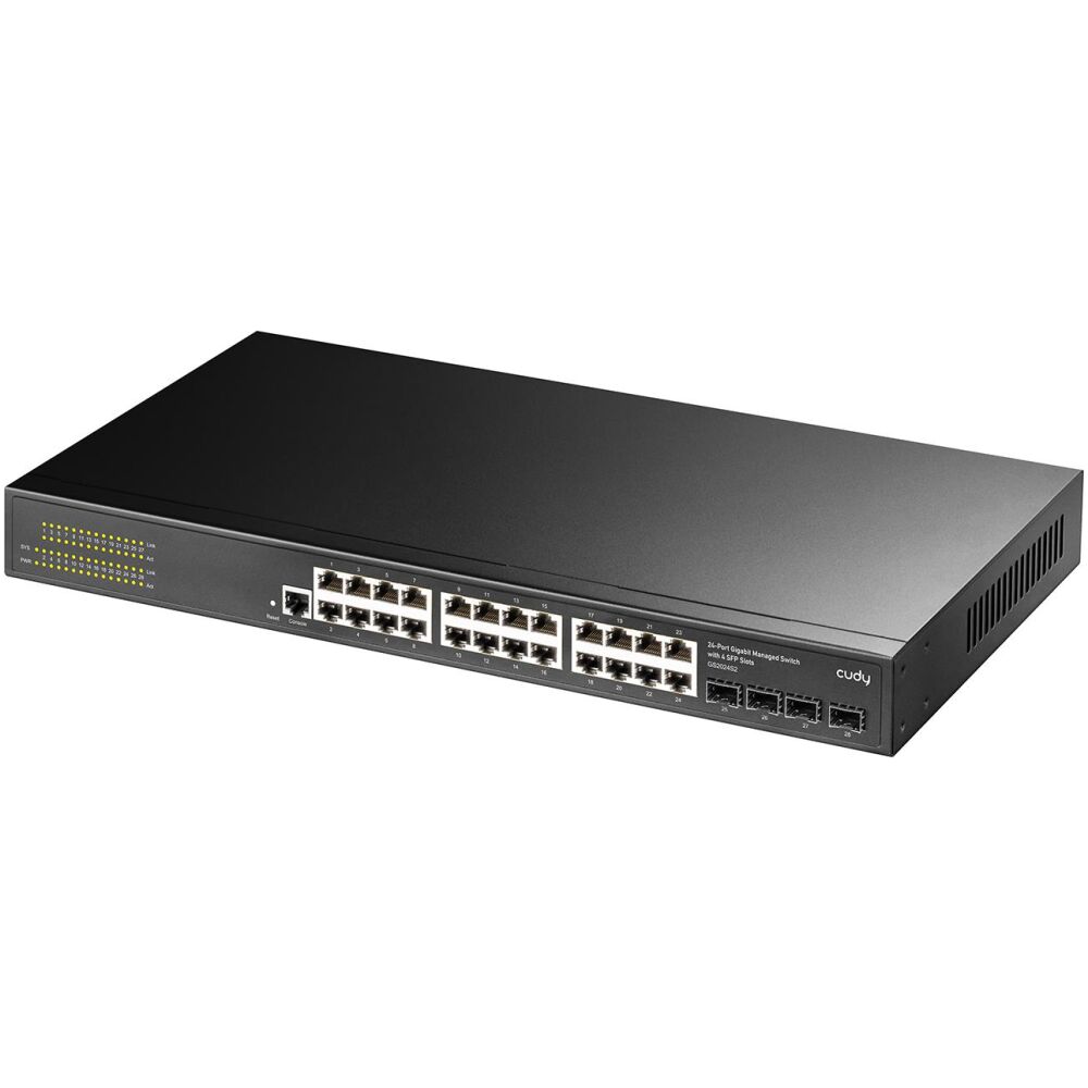 CUDY GS2024S2 24-PORT LAYER 2 MANAGED GIGABIT SWITCH WITH 4 GIGABIT SFP SLOTS - Image 3