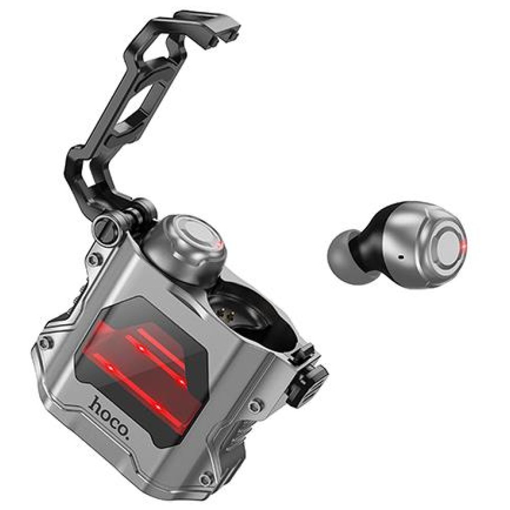 HOCO EW33 ΑΚΟΥΣΤΙΚΑ INTERSTELLAR TRUE WIRELESS BT HEADSET, ΓΚΡΙ - Image 3