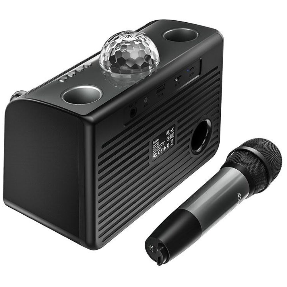 HOCO BS41 ΗΧΕΙΟ BLEUTOOTH PLUS KARAOKE ΜΕ 2x ΑΣΥΡΜΑΤΑ ΜΙΚΡΟΦΩΝΑ - Image 6