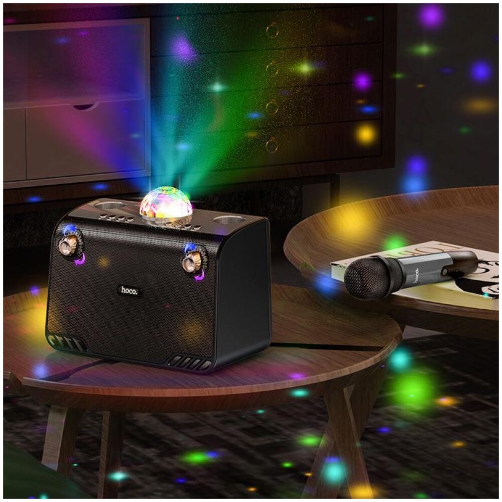 HOCO BS41 ΗΧΕΙΟ BLEUTOOTH PLUS KARAOKE ΜΕ 2x ΑΣΥΡΜΑΤΑ ΜΙΚΡΟΦΩΝΑ - Image 7