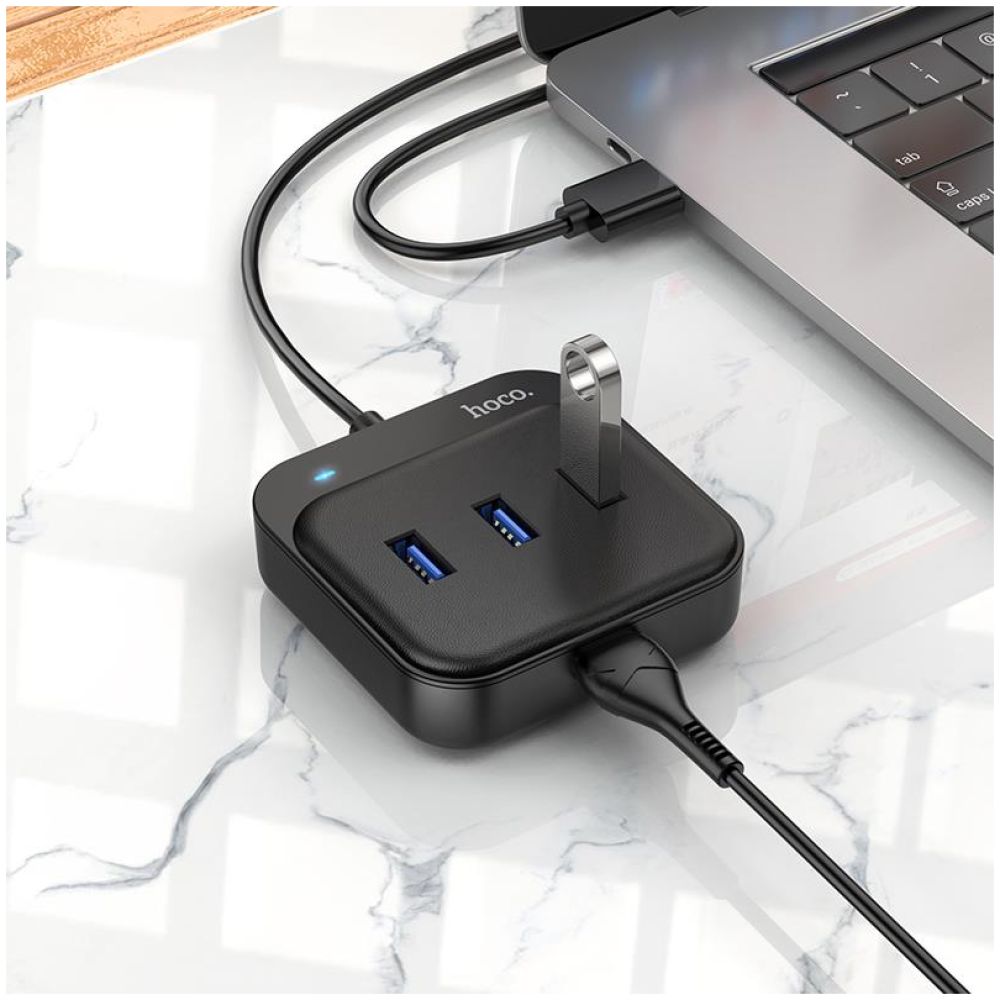 HOCO HB31 USB 3,0 HUB, 4 ΘΥΡΕΣ (L=0.2M) - Image 4